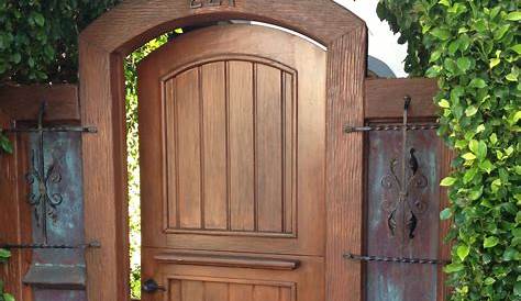 Backyard Door Gate