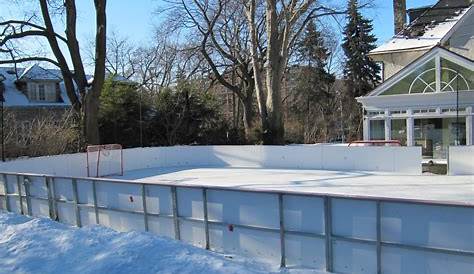 Backyard Ice Rink Refrigeration