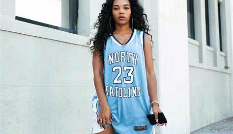 Baddie Basketball Jersey Outfit