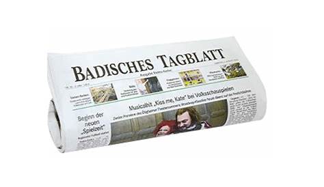 Badisches Tagblatt - Bade-Wurtemberg - Baden-Baden - Allemand