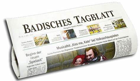 Germany - Badisches Tagblatt | Germany, World, Newspapers