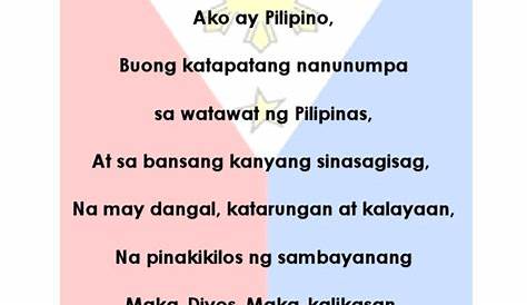 Panunumpa Sa Watawat Ng Pilipinas