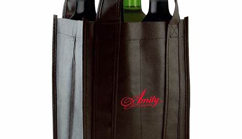 PERSONALIZED Wine Bag Custom Gifts Single Wine Bottle Cotton | Etsy