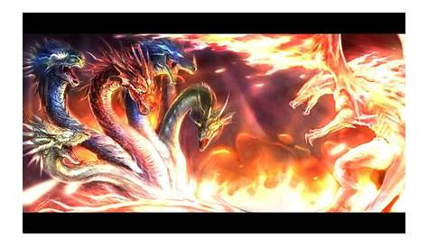 "Tiamat and Bahamut" Sticker for Sale by EmmaLauRich | Redbubble