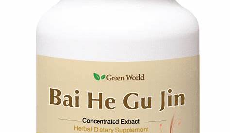Green World Formula: Bai He Gu Jin Pian/Lung Care/百合固金片