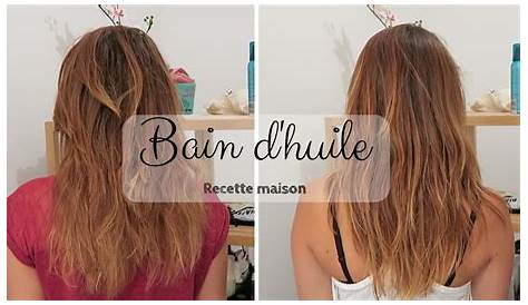 Bain Dhuile Cheveux Avant Apres 3 Ingredients Pour Fabriquer Un Baume Pour Secs Secs Masque Secs Coco