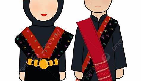 Gambar Pakaian Adat Maluku Kartun Baju Adat Tradisional Betawi - IMAGESEE