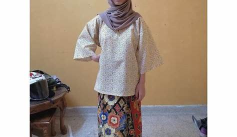 Opah Baju Kurung Kedah Tradisional Lama : Amy Ab Cara Melakar Pola