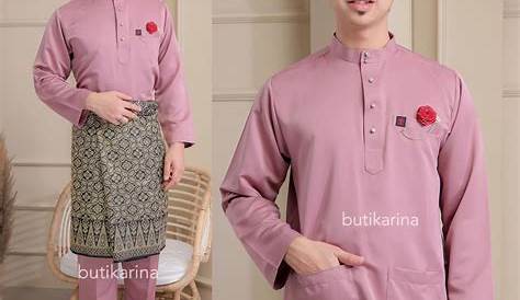 Baju Melayu Emir in Pink Belacan – FASHIONHUB