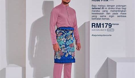 Baju Melayu Modern Exclusive Dusty Pink - Mother & Child Collection