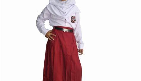 Setelan Baju Seragam SD Anak Perempuan Merah Putih Panjang | Shopee