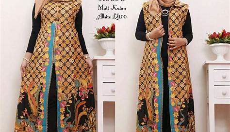 Contoh Foto Baju Muslim Modern Terbaru 2016: Foto Baju Muslim Terusan