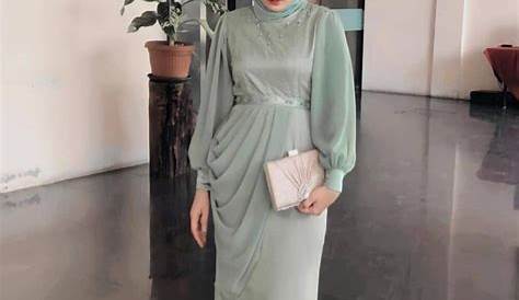 Model baju Bridesmaid satin Hijab | Dresses Images 2022