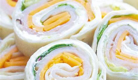 Baked Turkey And Cheese Roll Ups