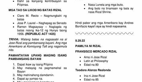 Bakit Kailangan Pag Aralan Ang Batas Rizal - salarin batas
