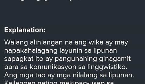 Bakit Mahalaga Ang Wikang Filipino Sa Iba't Ibang Larangan - angbisaga