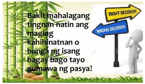 Ano Ang Kahalagahan Ng Mabuting Pagpapasya Brainly - nasaan kahalagahan