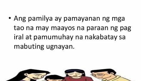 Bakit mahalaga ang Pamilya? - Aralin Philippines