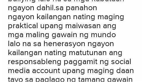 ano Ang kahalagahan Ng social media Sa iyong buhay bilang mag aaral