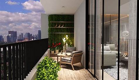 Balcony Design Ideas Malaysia Minimalistic Modern Garden Bungalow