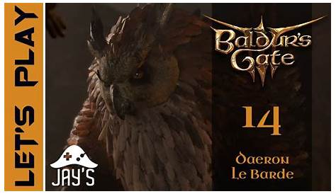 Baldur's Gate 3 Recruiting the Owlbear Cub - Gameplay - Larian Studios