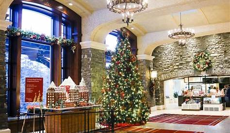 Banff Springs Hotel Christmas Decorations