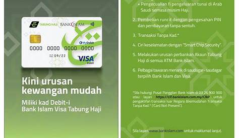 Bank Islam lancar kad debit-i Visa Tabung Haji