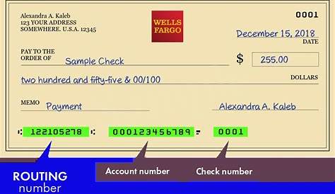 What Is Wells Fargo Routing Number - stonexaser