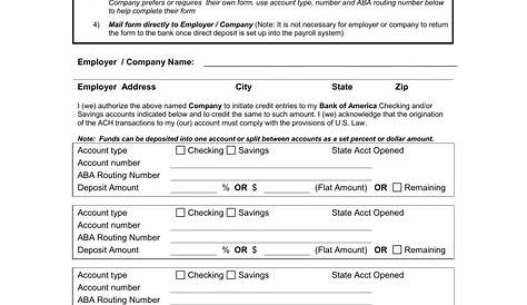 Quiz How Much Do You Know About Bank Of America Ach Form - Power Of