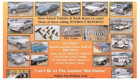 Bank Repo Car Auctions in Atlanta We Recommend to Public Bidders | Car