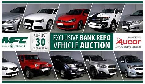 Nedbank Repossessed Car Sales at MFC Auctions - Car Auctions Africa