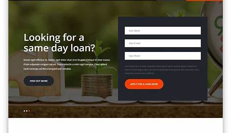 Bank Website Template for Private Banking Sites - MotoCMS | Bank