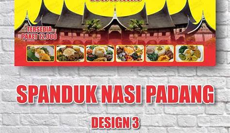 Banner Rumah Makan Padang Cdr - Forex Idn