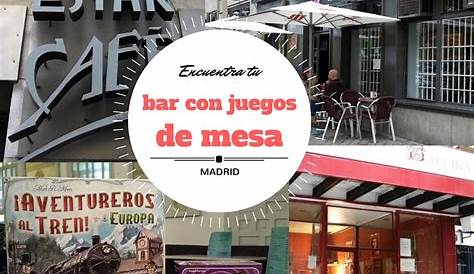 Encuentra tu bar con juegos de mesa Madrid | JugonesWeb