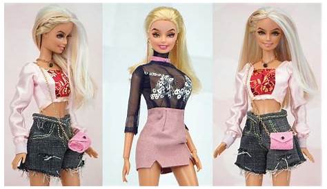 Barbie 4 Wearing Summer Outfit Pin On Dolls Fashion