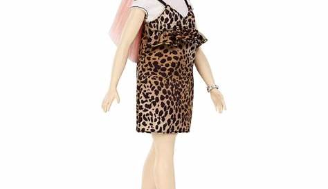 Barbie Fashionistas Summer Doll Leopard Print Dress Skirt