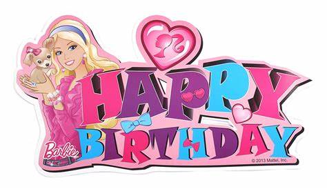 Barbie clipart happy birthday, Barbie happy birthday Transparent FREE