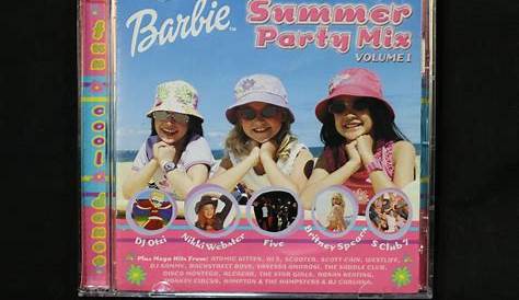 Barbie Summer Party Mix Volume 1 Songs Cd 2002 Britney Spears Club Five