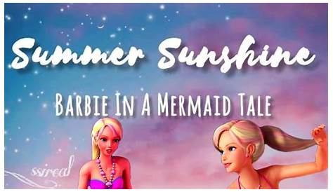 Barbie Summer Sunshine Lyrics Streugut Vervielfältigung Schleich Songtext Beize Miniatur Scan