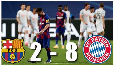 Barcelona pierde 8-0 contra el Bayern Munich en los cuartos de final de