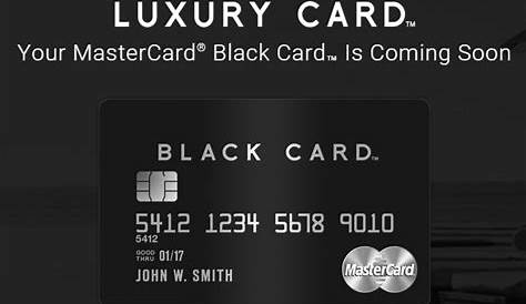 Barclays Luxury Black Card Gifts From Barclay Titanium & Gold Master