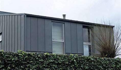 Bardage Zinc Noir Prix Habillage Façade En A Joint Debout Farin