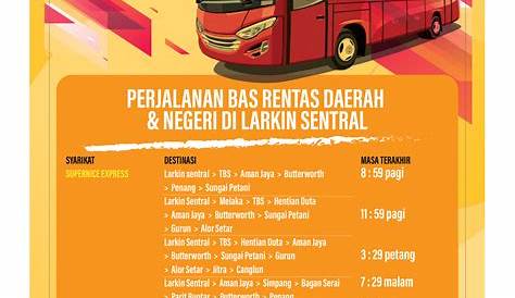 Bas Kangar Ke Kota Bharu: Harga Tiket & Jadual Bas - SemakanMY