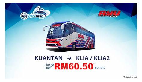 Bas Kuantan Ke Klia2 : Busonlineticket Com Booking Of Bus Ticket Has