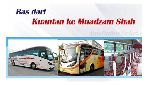 Bas dari Kuantan ke KL & Banyak Lagi | Utama Ekspres | BusOnlineTicket.com