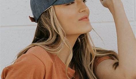 Laci Ballcap Navy Hat outfits summer, Baseball cap outfit, Cap outfit