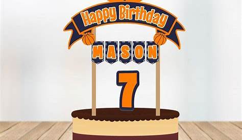 Basketball Themed Cake Toppers for cake decoration | Shopee Philippines