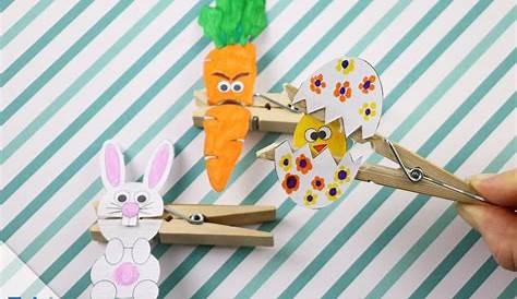 Basteln an Ostern im Kindergarten - Einfache Bastelideen für Kinder