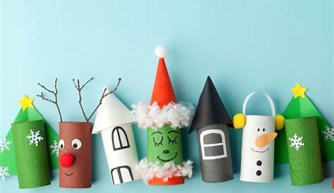 Basteln mit Klopapierrollen Weihnachten: erstaunliche DIY-Ideen | 242