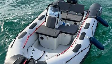 Bateau pneumatique hors-bord - FishSkiff™ 16 - SeaEagle.com - semi